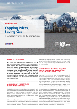 Capping prices, saving gas