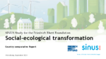 Social-ecological transformation: Country comparative report