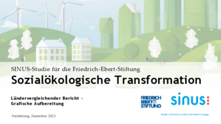 Sozialökologische Transformation: Ländervergleichender Bericht - Grafische Aufbereitung