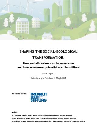 Shaping the social-ecological transformation: How social barriers can be overcome and how resonance potentials can be utilised